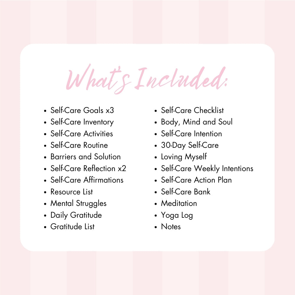 PLR Self-Care Worksheet Set | Journals for personal wellness | My Store