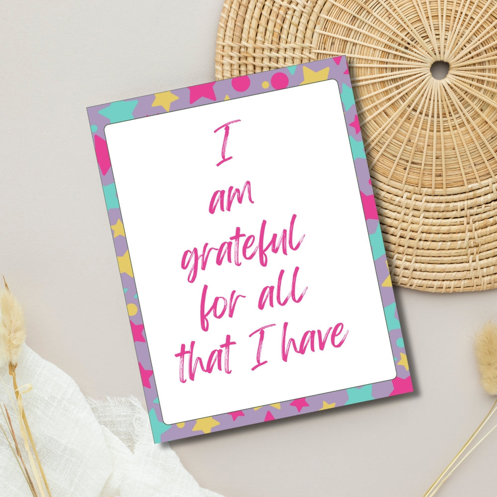 Affirmation Card Bundle Stars Design