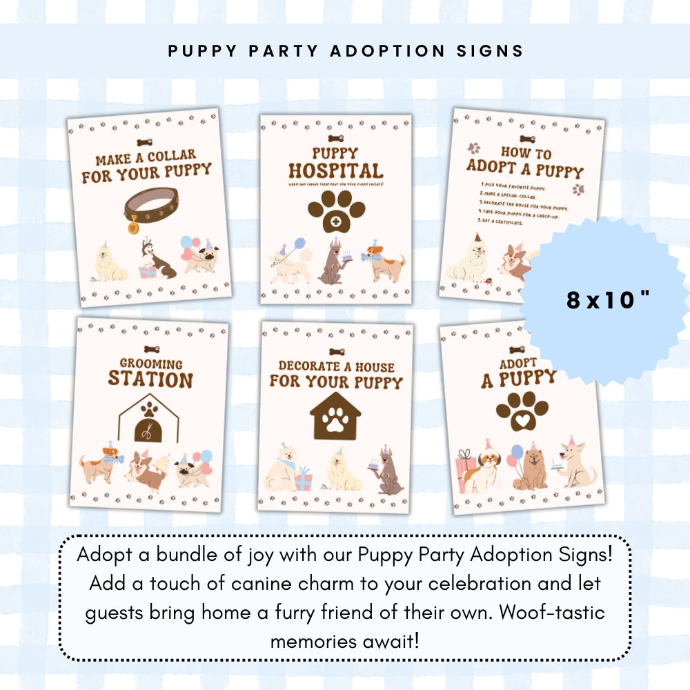 Puppy Party Bundle for Boy