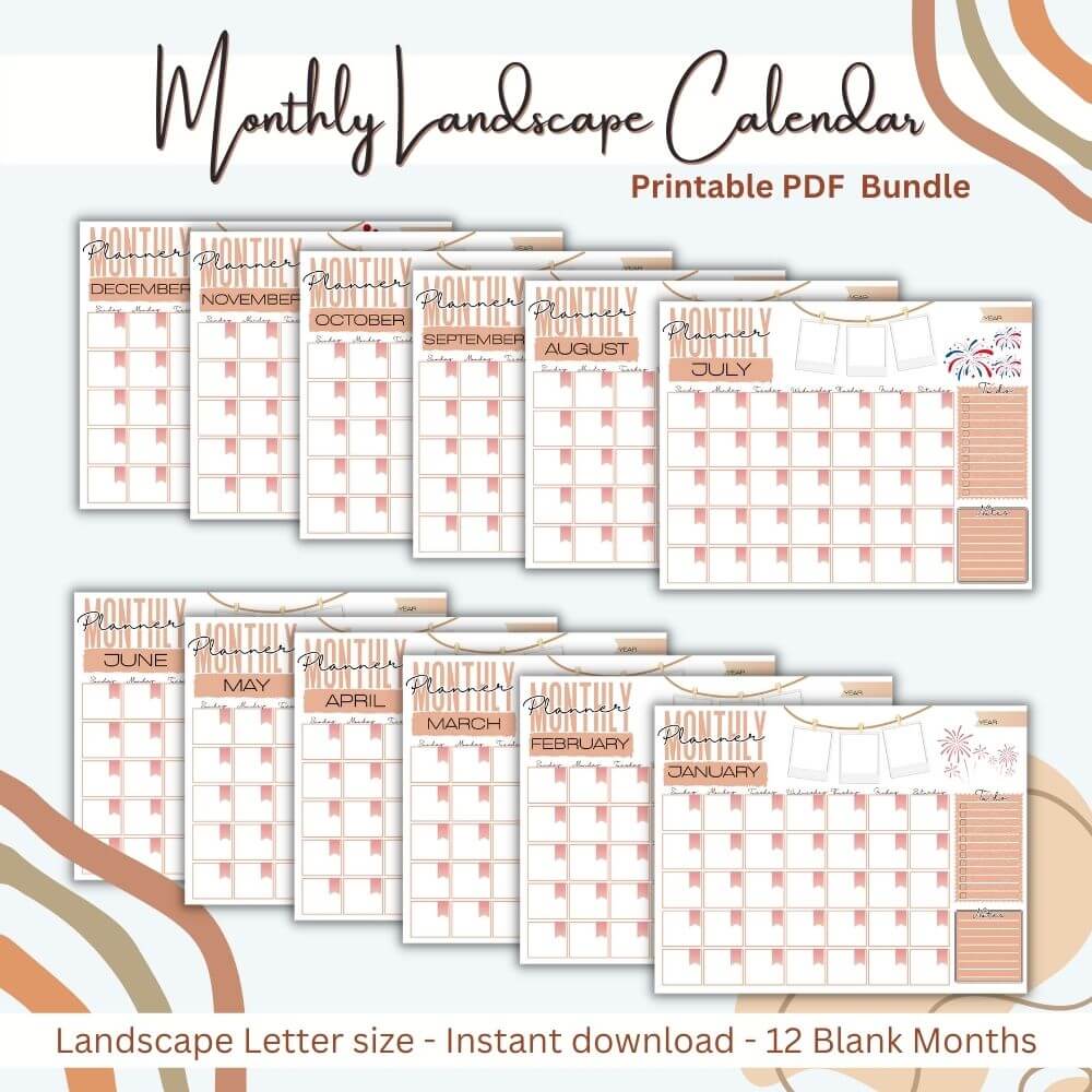Road Trip Planner in Blue and Tan