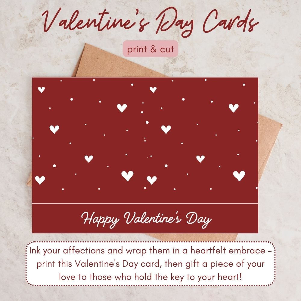 Valentine’s Day Printable Set – Cards, Art & Coloring