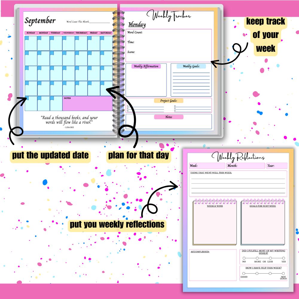 Writing Tracker for Teens