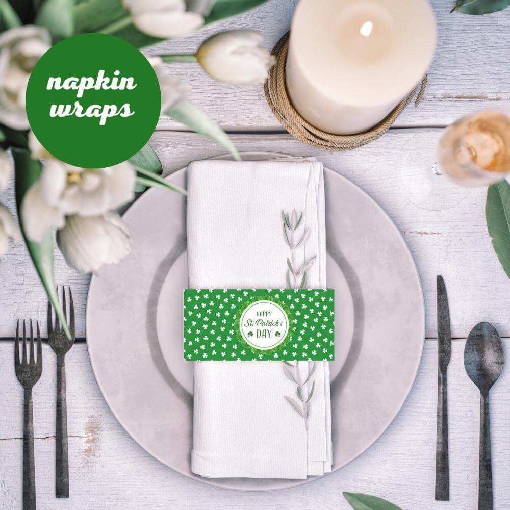 St. Patrick’s Day Decorations & Game Bundle – 27 Pages