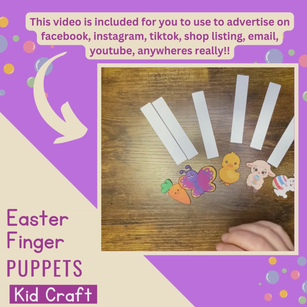 Easter Finger Puppets